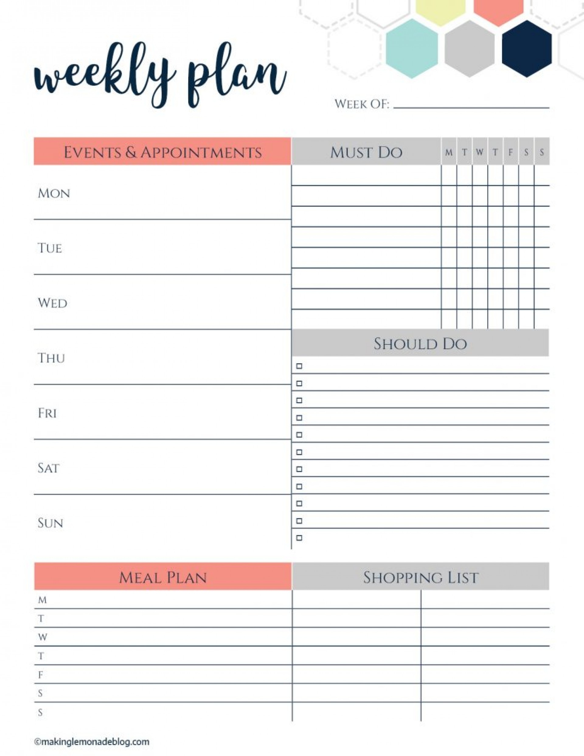003 20My Weekly Planner Template Free Printable You Asked I regarding Weekly Schedule Template Free To Print
