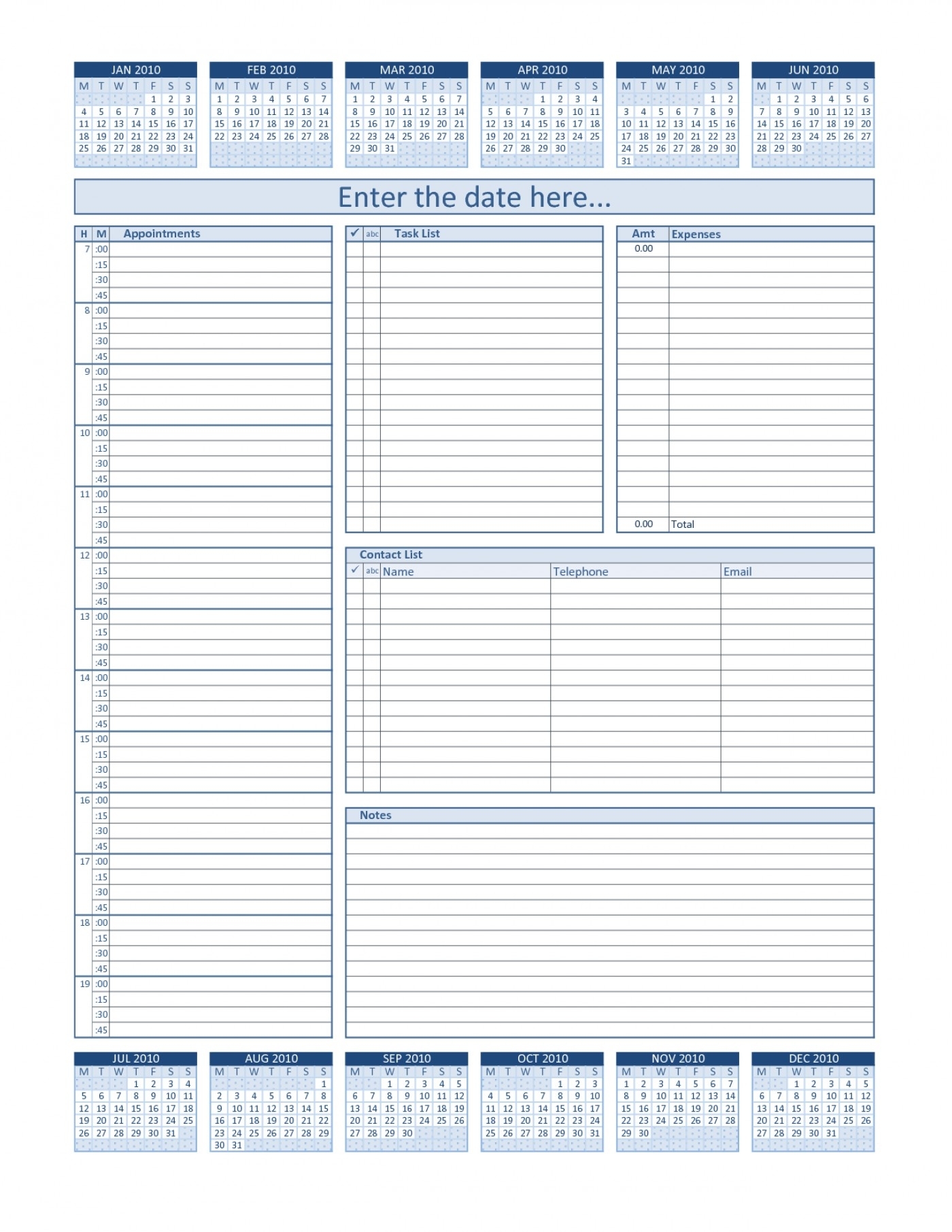 013 Template Ideas Daily Planner Fantastic Printable With Times Pdf throughout August 29 Hourly Schedule Template