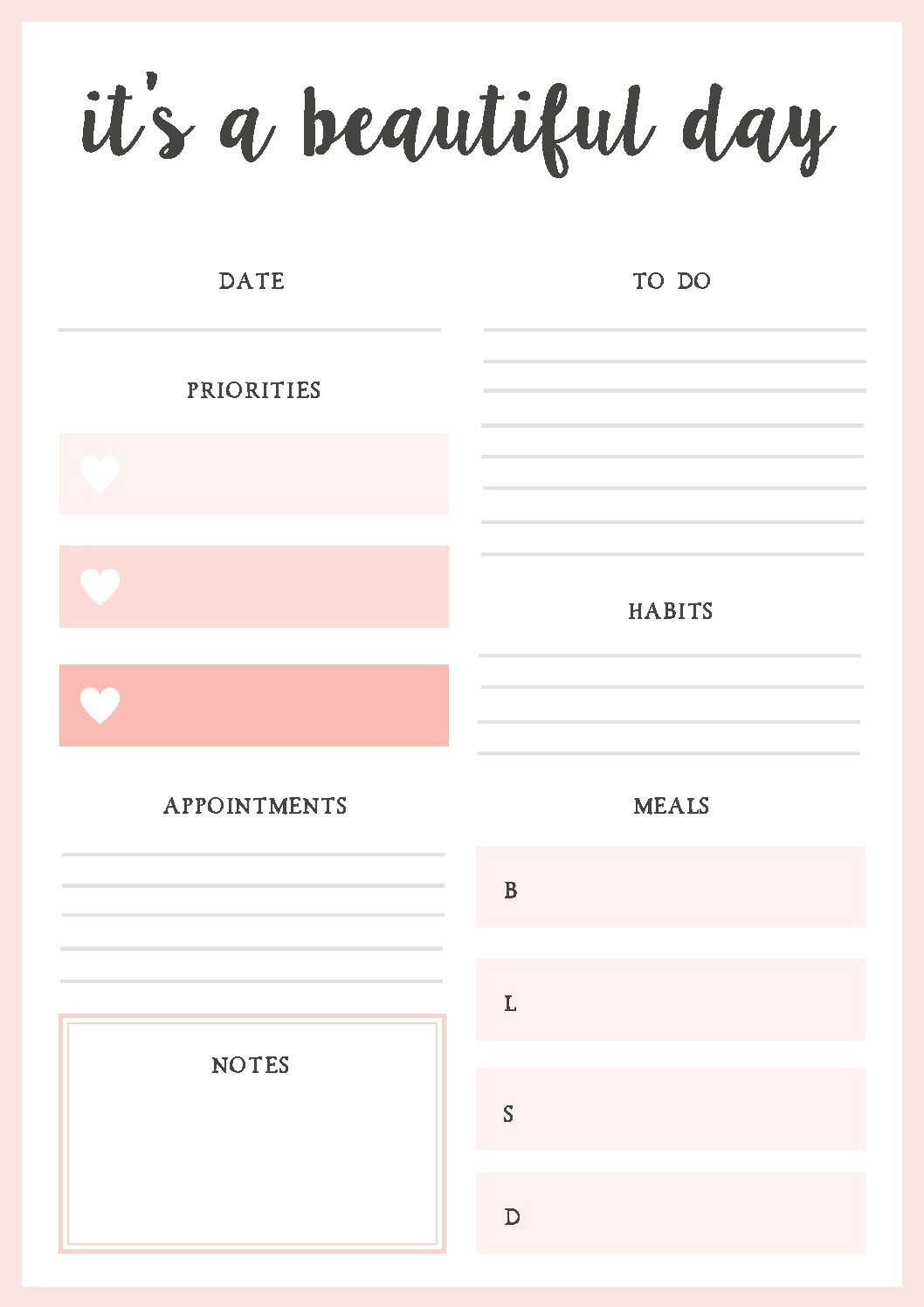 9 best weekly planner printable printableecom 9 best weekly planner