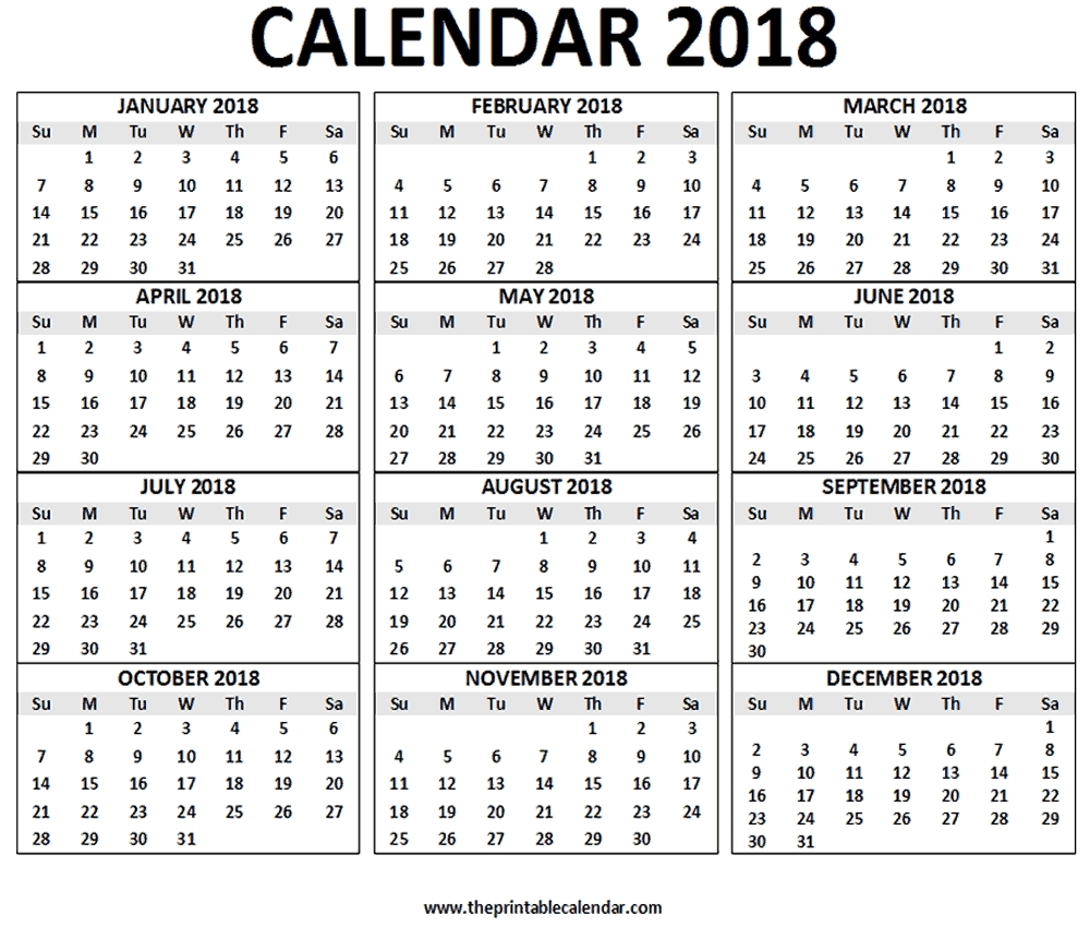 12 Months Calendar – Calendar Year Printable with 12 Month Calendar With Lines