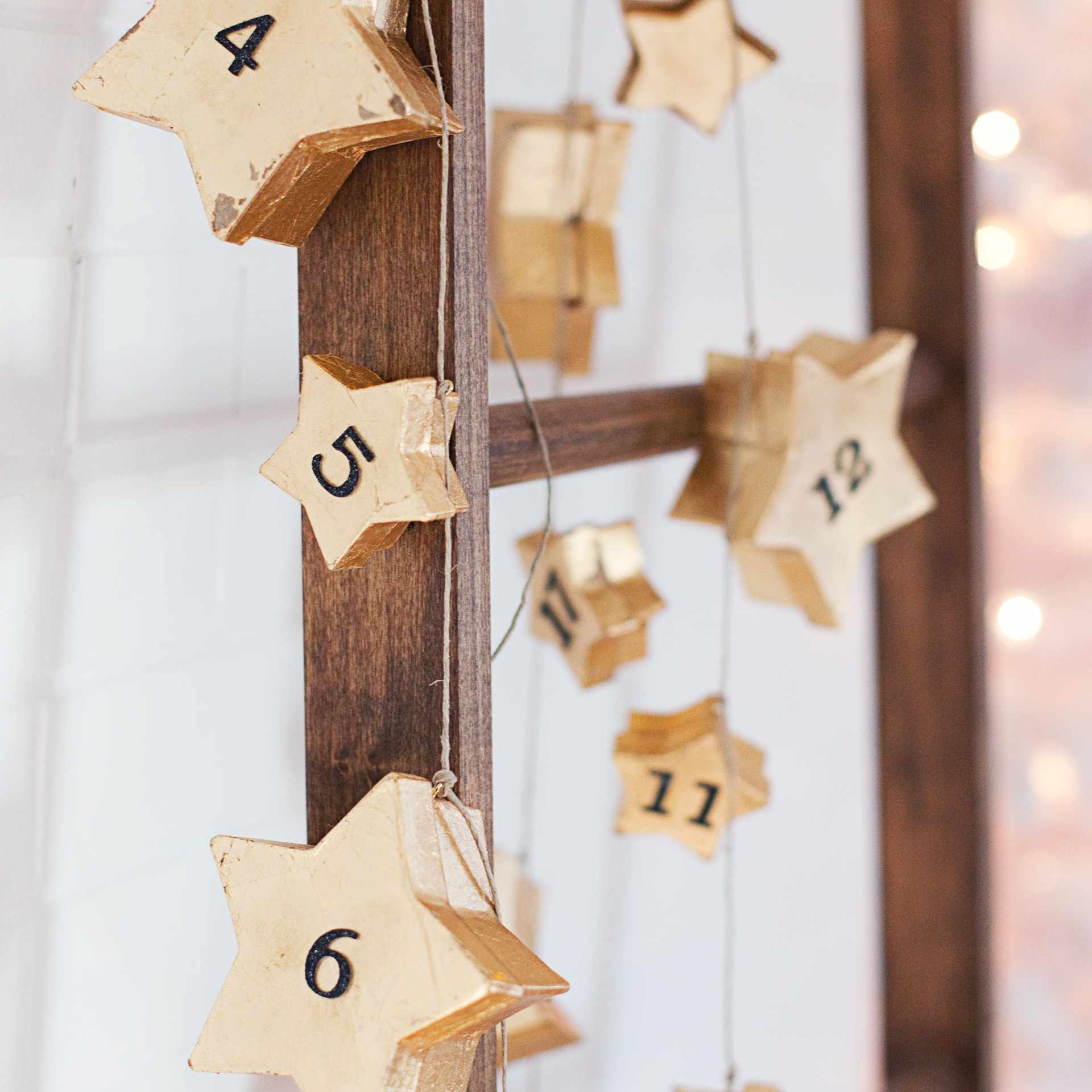 Create An Advent Calender Wooden