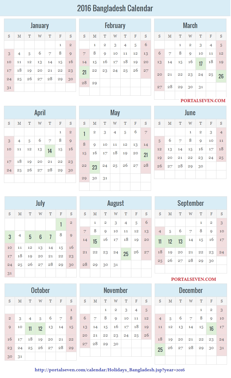 2016 Bangladesh Holidays &amp; Calendar in Bangla Calendar Of 2015 Of October