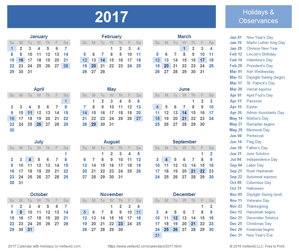 2017 Calendar Templates And Images inside Large Printable Calendar Sept 2-17