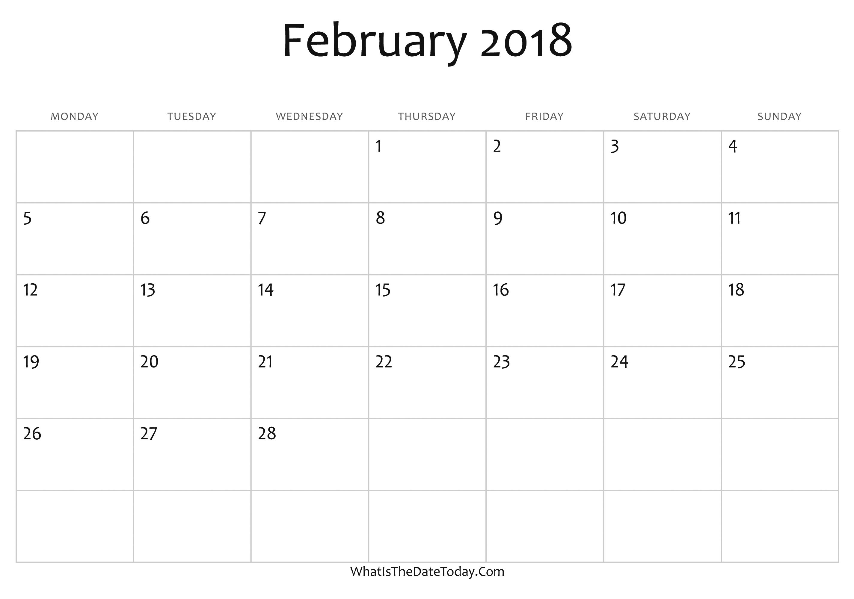 2018 Calendar Template 03 On 12 Month Calendar 2018 Template - Free for 12 Months Printable Calendar Whole