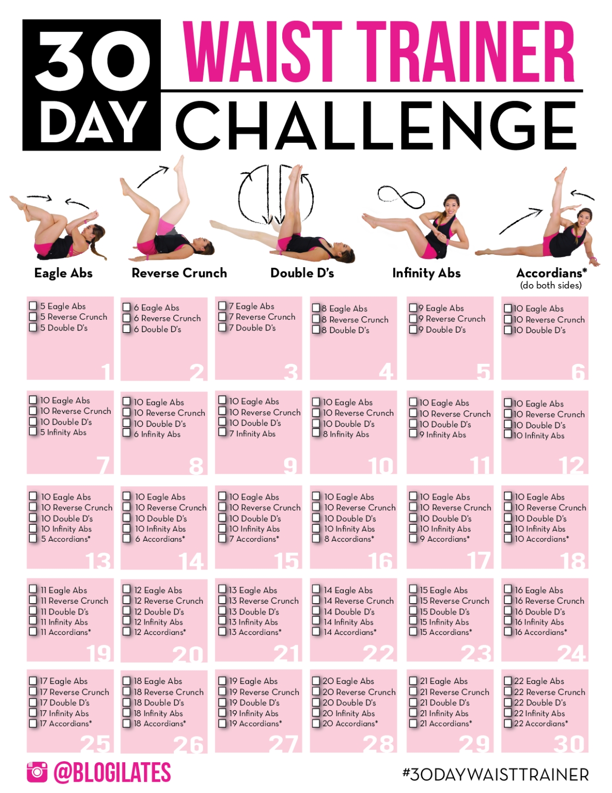 30 Day Challenge Archives – Blogilates with regard to Hip Hop Abs Month 2 Calendar