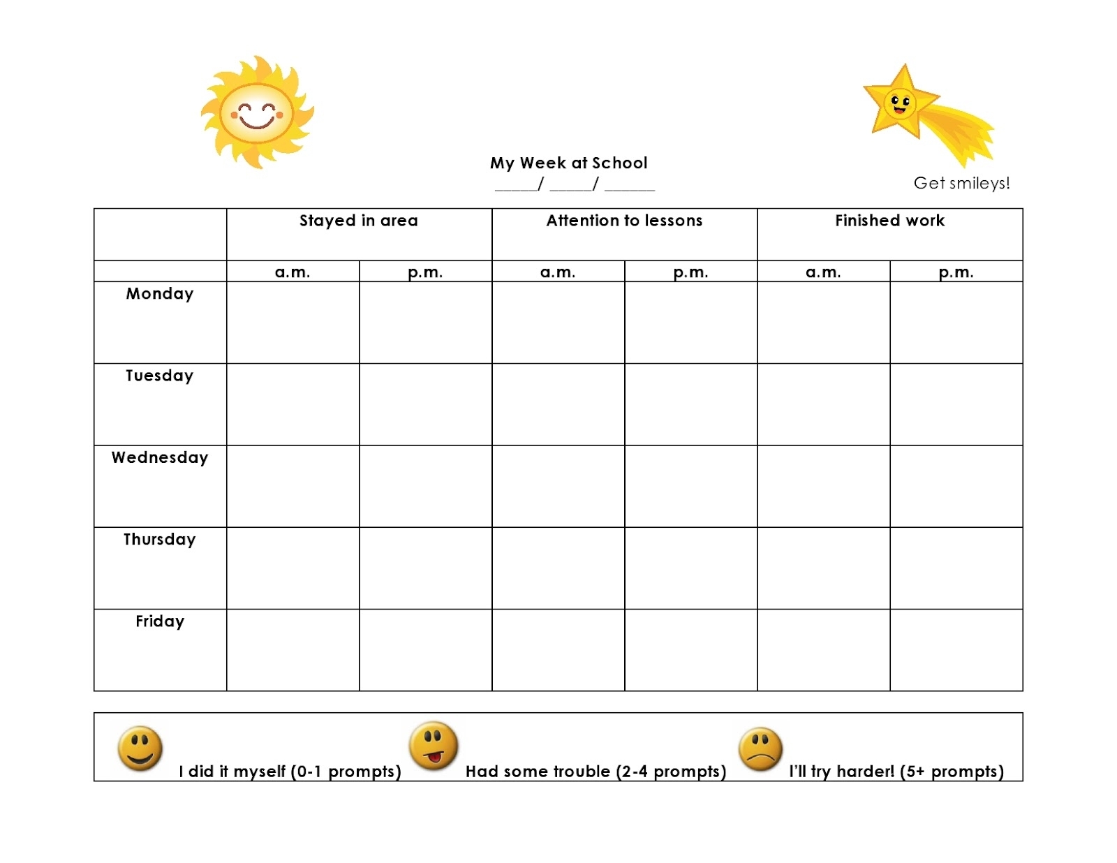 30 Images Of Behavior Graph Template Printable | Bfegy within Printable Behavior Graph For Parents