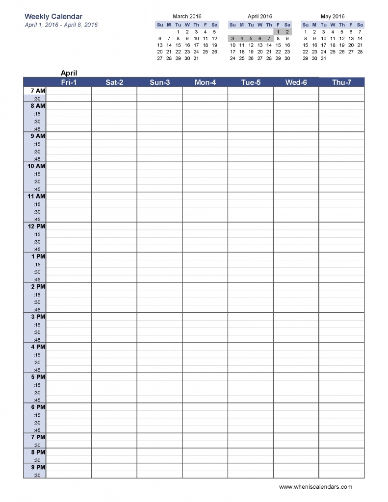 6 Week Blank Schedule Template Weekly Calendar Template Pdf Social in Free Printable Weekly Calendars Pdf