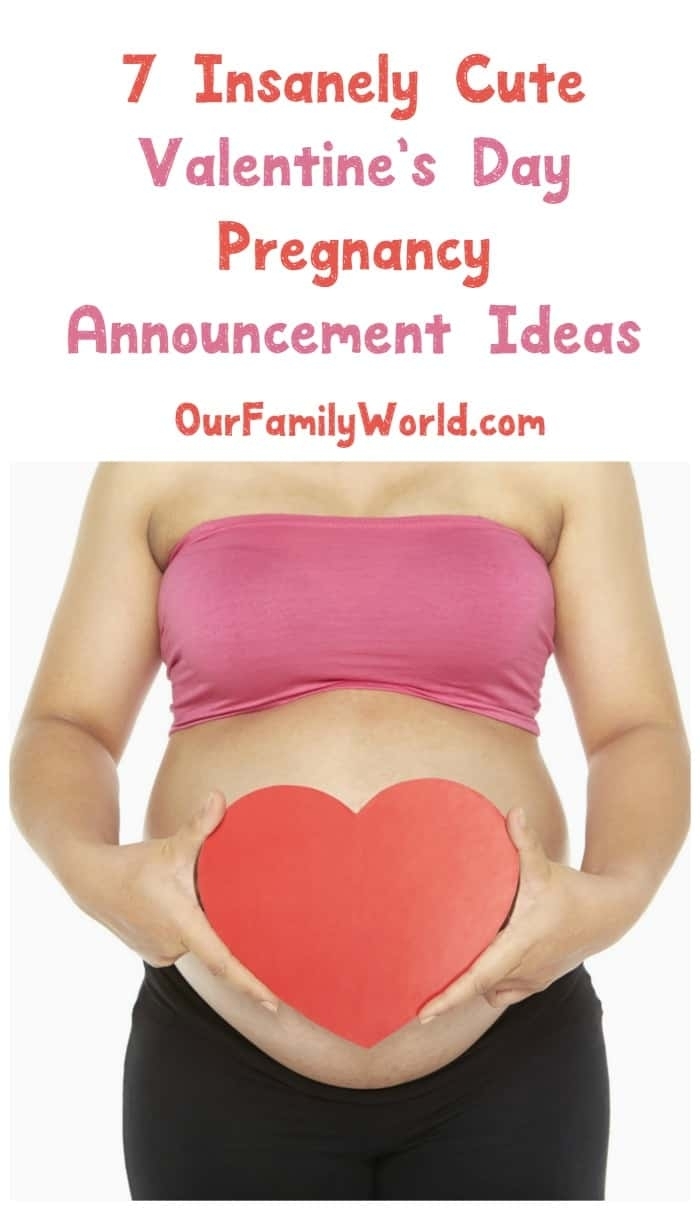 7 Insanely Adorable Valentine&#039;s Day Pregnancy Announcement Ideas within Day By Day Pregnancy Pictures