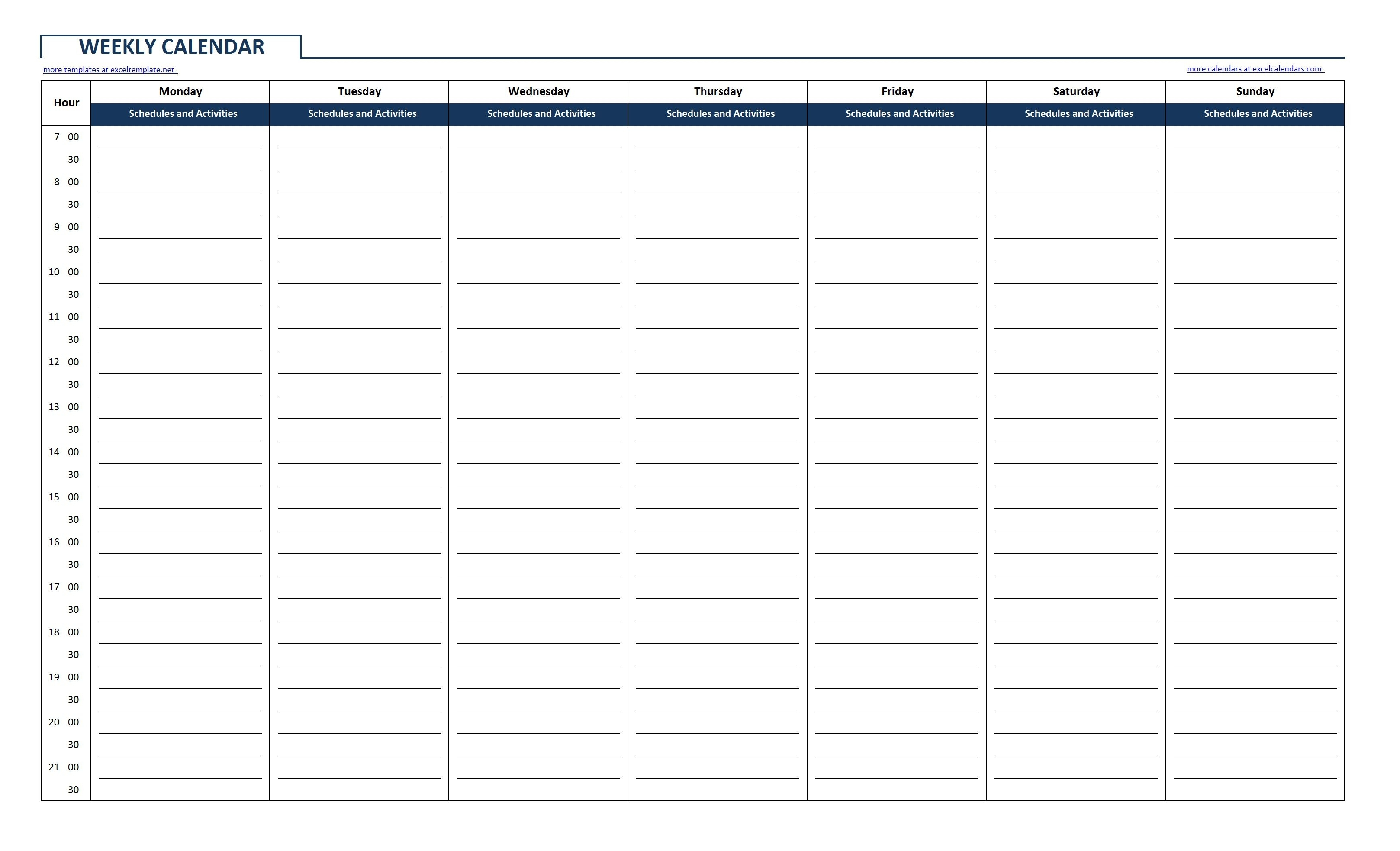 90 Day Calendar Template | Montly Calendar | Weekly Calendar regarding Day By Day Calendar Printable