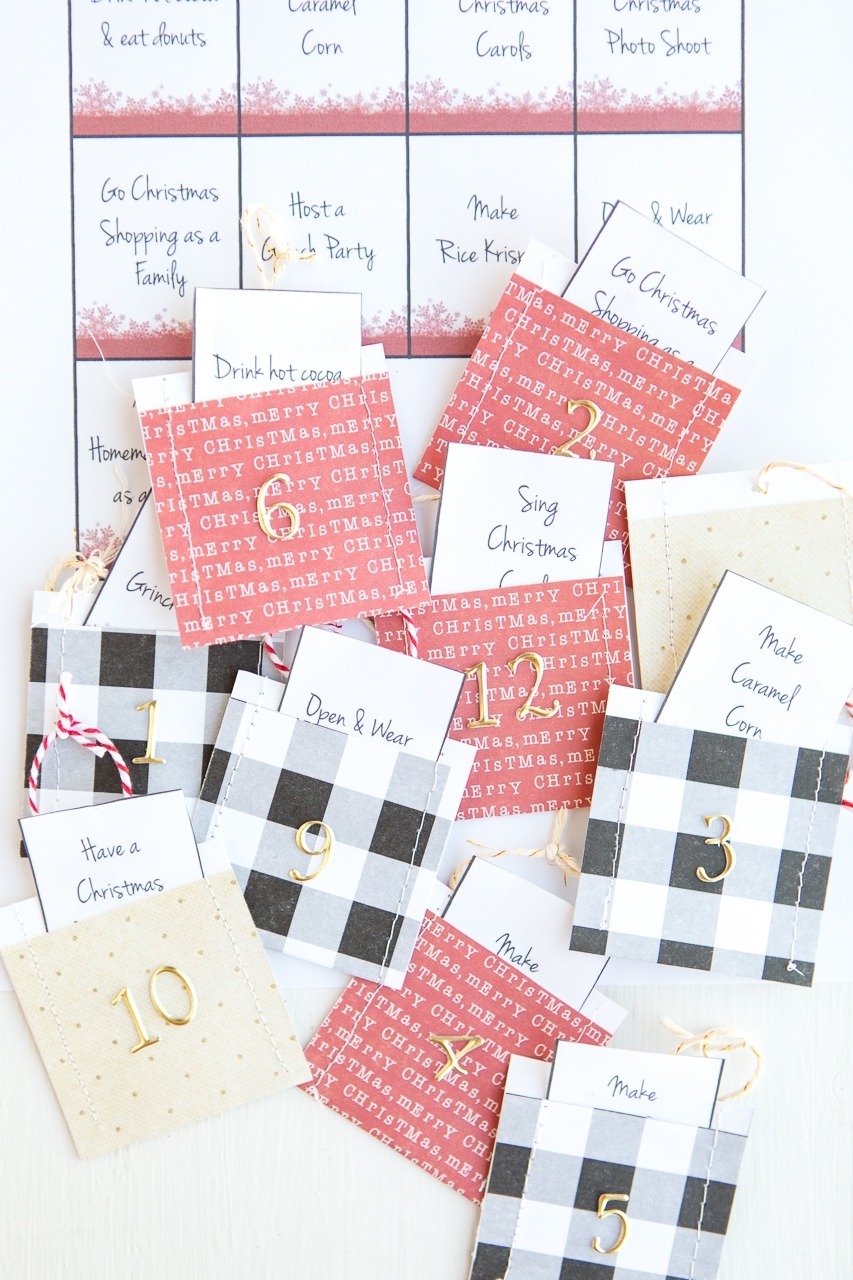 Advent Calendar Printables - Made To Be A Momma for Printable Advent Calendars For All Seasons