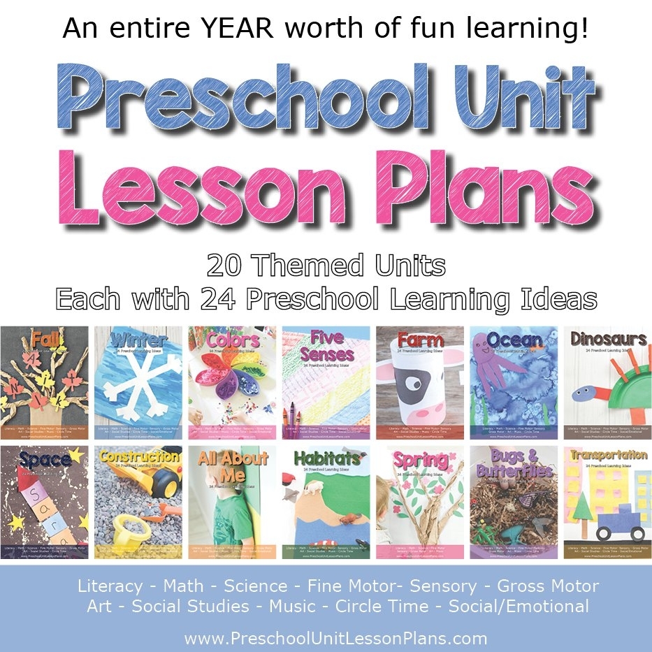 An Entire Year Of Preschool Lesson Plans for Fun Summer Camp Lesson Plan