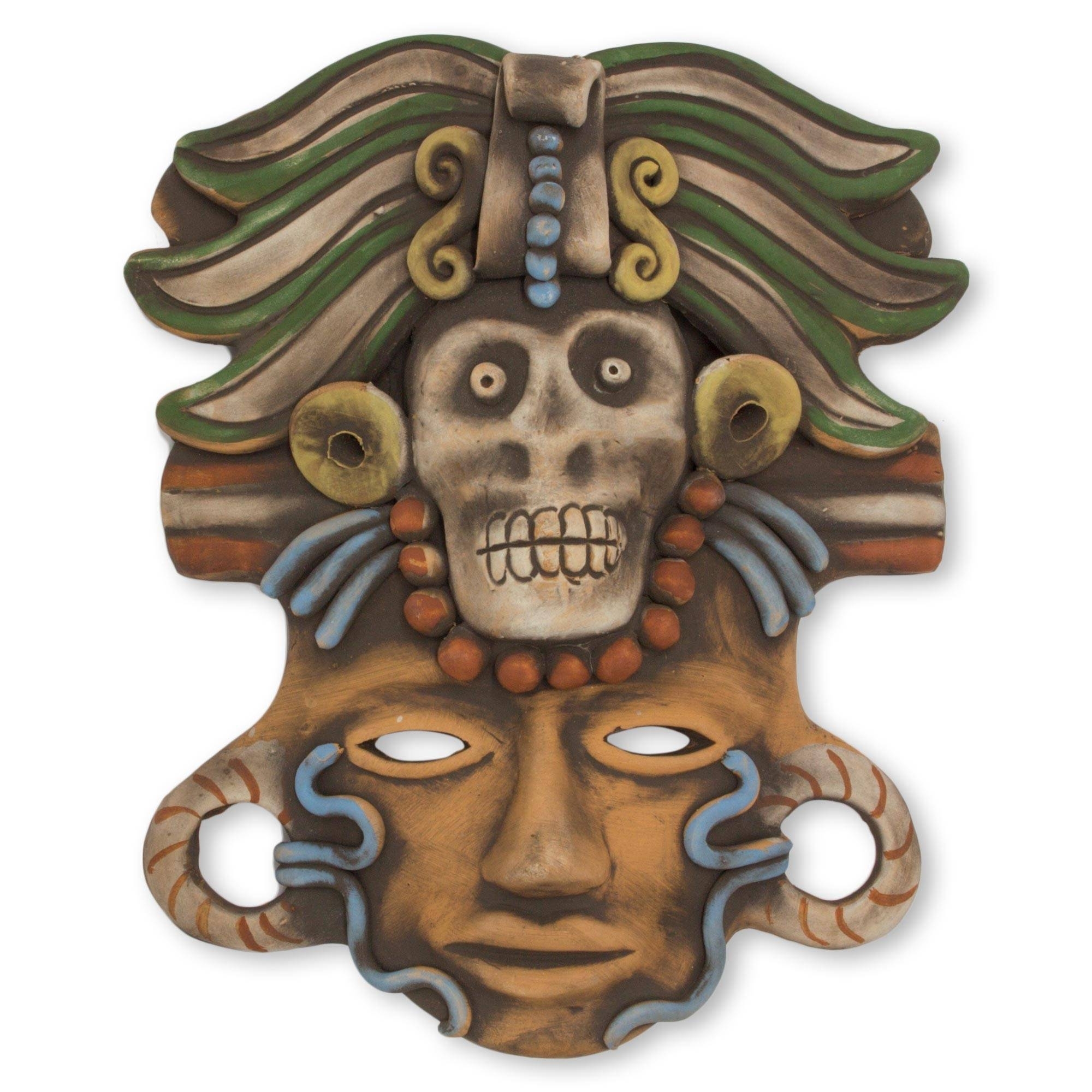 Aztec Masks At Novica throughout Aztec Masks And Ther Meanings