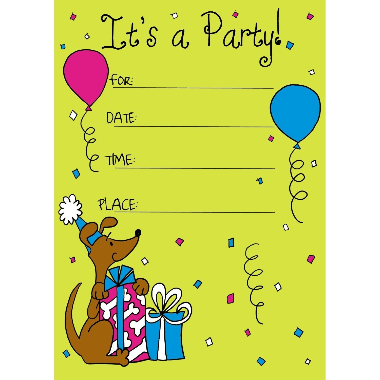 Birthday Invitation Card For Child | Ideas For The House | Birthday with regard to Free Templates Online For Children