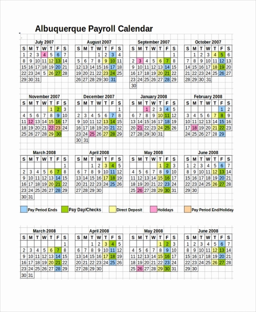 Biweekly Pay Schedule Template - Cocu.seattlebaby.co with regard to Calendar Of Biweekly Pay Dates