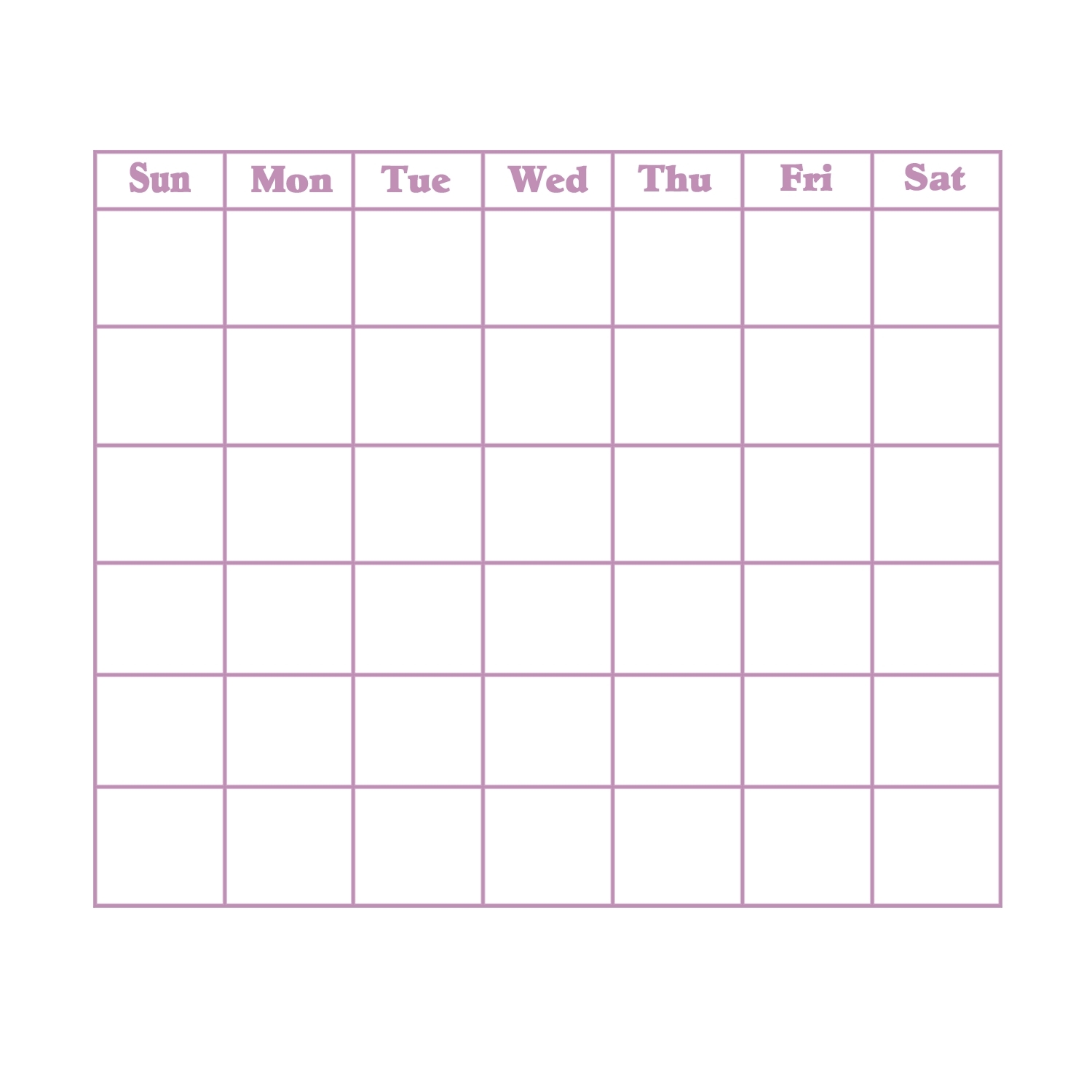 Blank 31 Day Calendar | Thegioithamdep with regard to Grid Of 31 Days Image