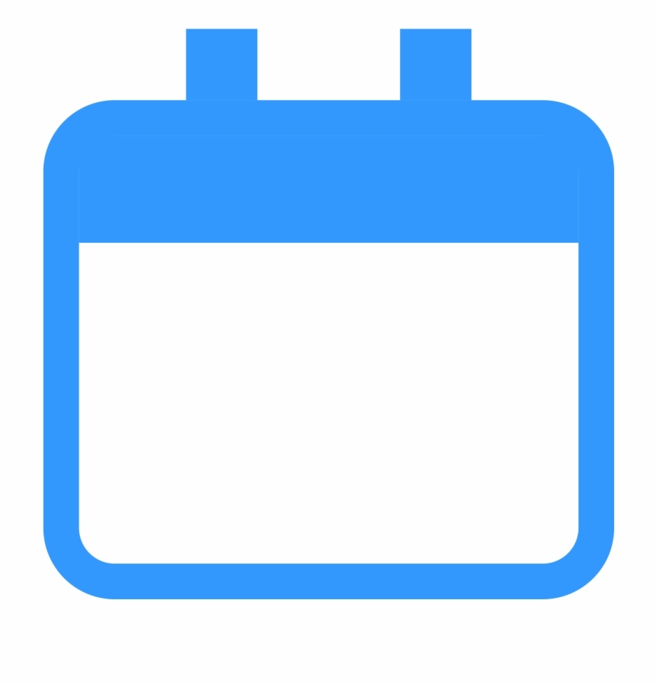 Blank Calendar Icon Png - Blue Calendar Icon Png Free Png Images pertaining to Free Images Generic Calendar Icon