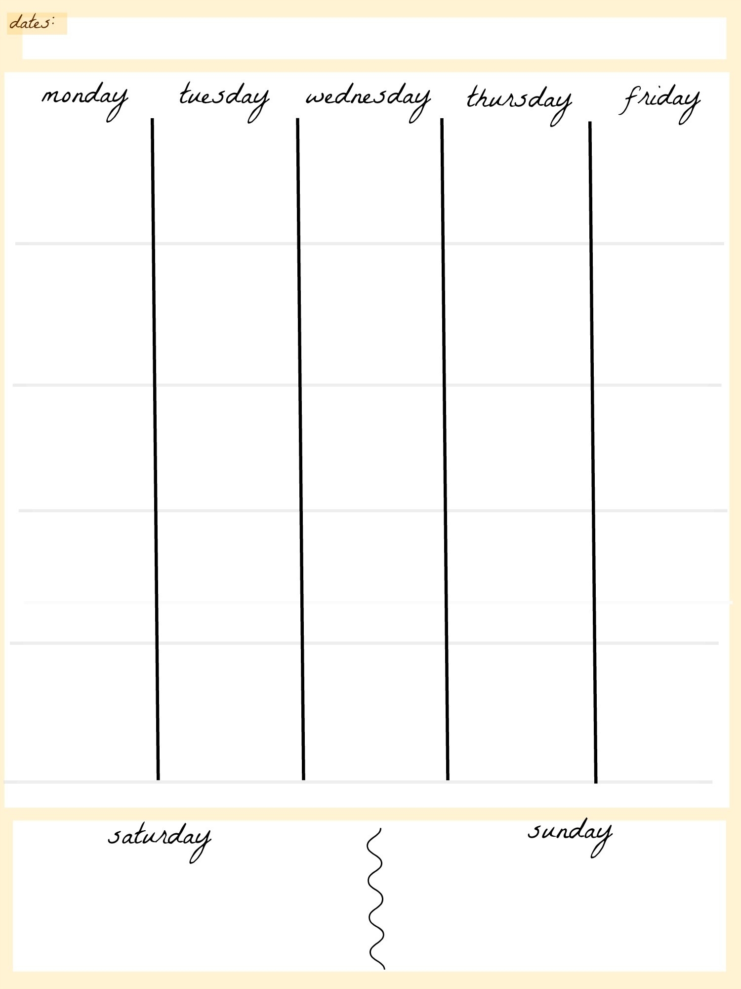 Blank Calendar Template 5 Day Week Weekly Calendar 5 Day Travel Cal1 inside 5 Day Weekly Schedule Template