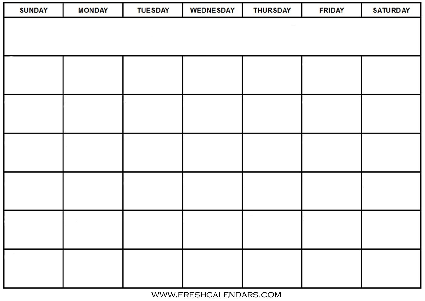 Blank Calendar: Wonderfully Printable 2019 Templates in Fill In Blank Calendar Templates