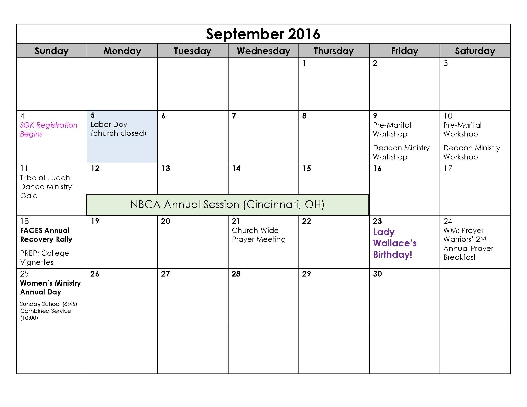 Calendar Of September 2016 | September Month | Pinterest | September within Calendar For Women Onth Of September