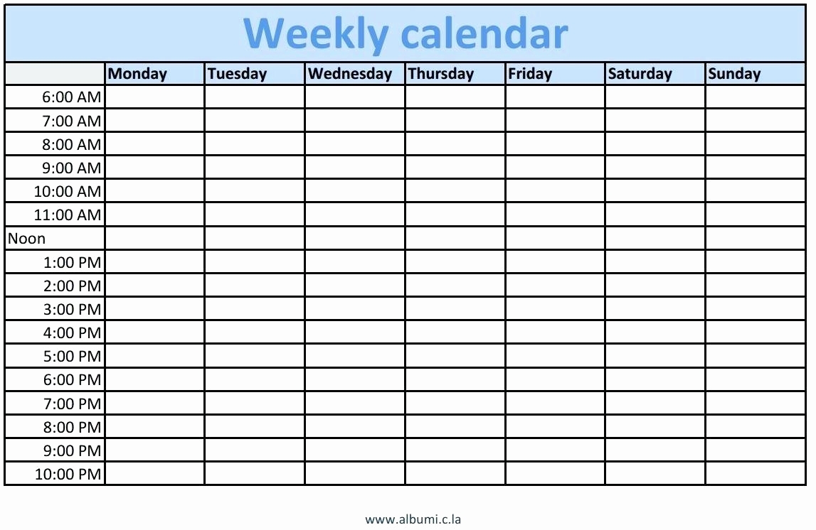 Calendar Sign Up Sheet Printable Time Slot Sign Up Sheet Template throughout Calendar With Time Slots Template