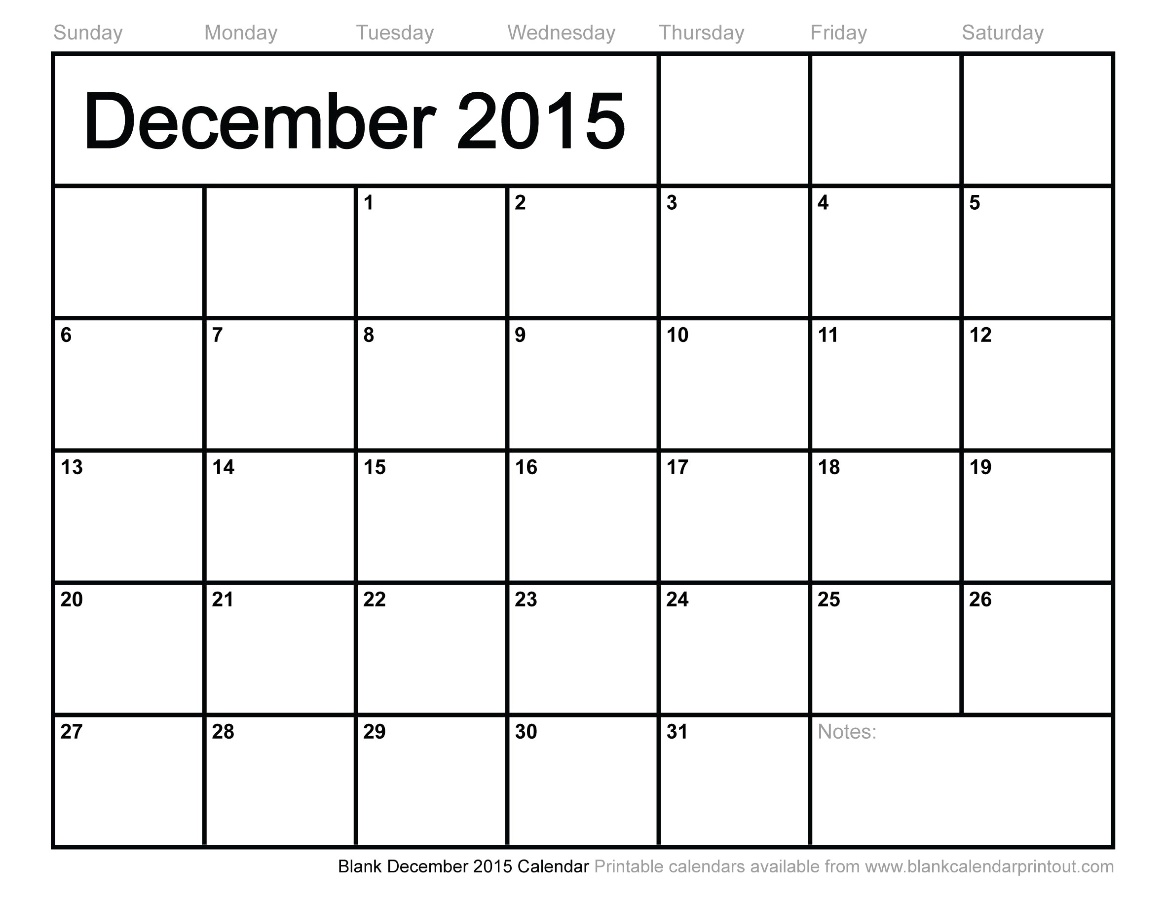 Calendar Template 2015 December | Jcreview within Sep Thru December 2015 Calendar Templates
