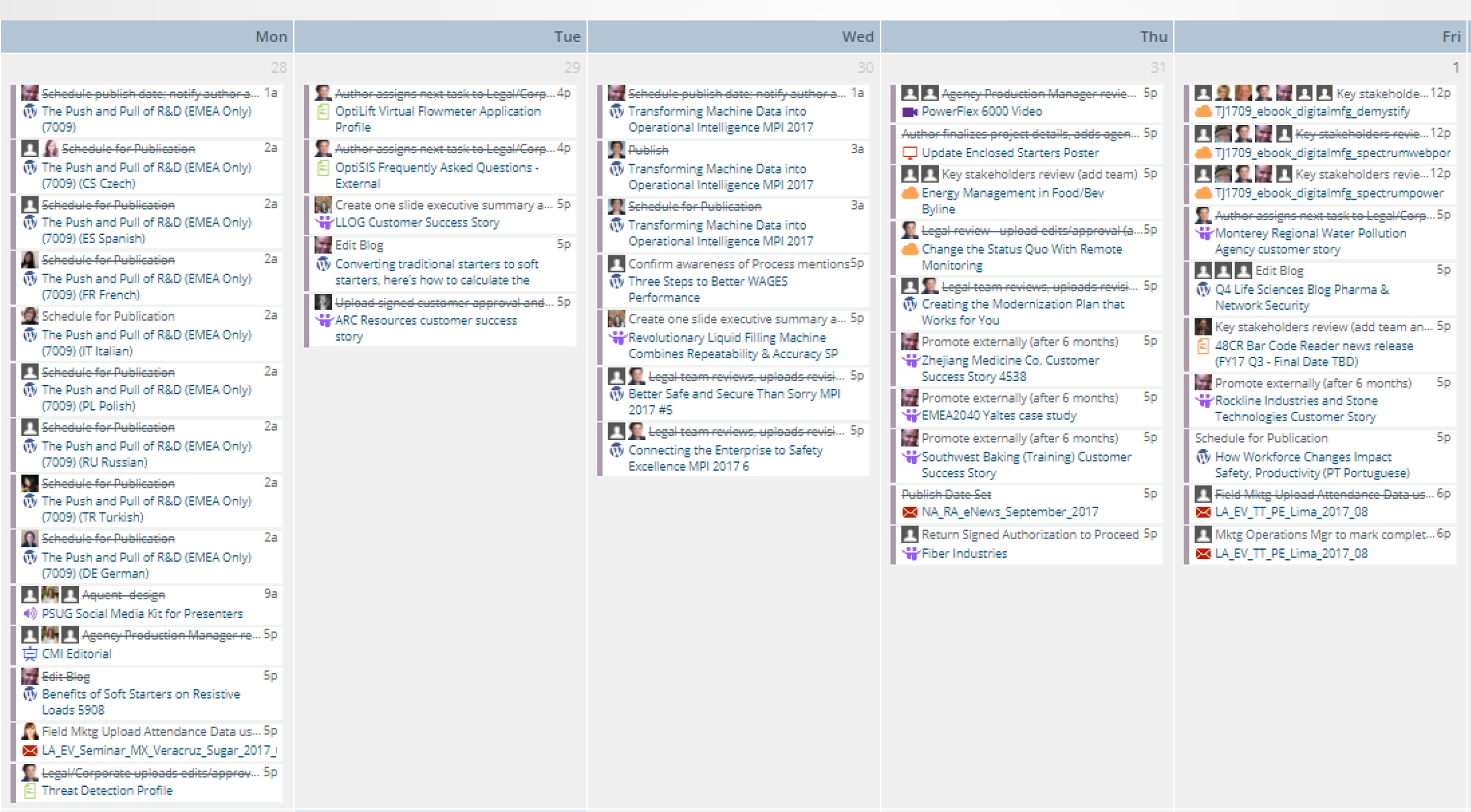 Content Calendar: Go Beyond The Basics in Social Media Content Calendar Examples