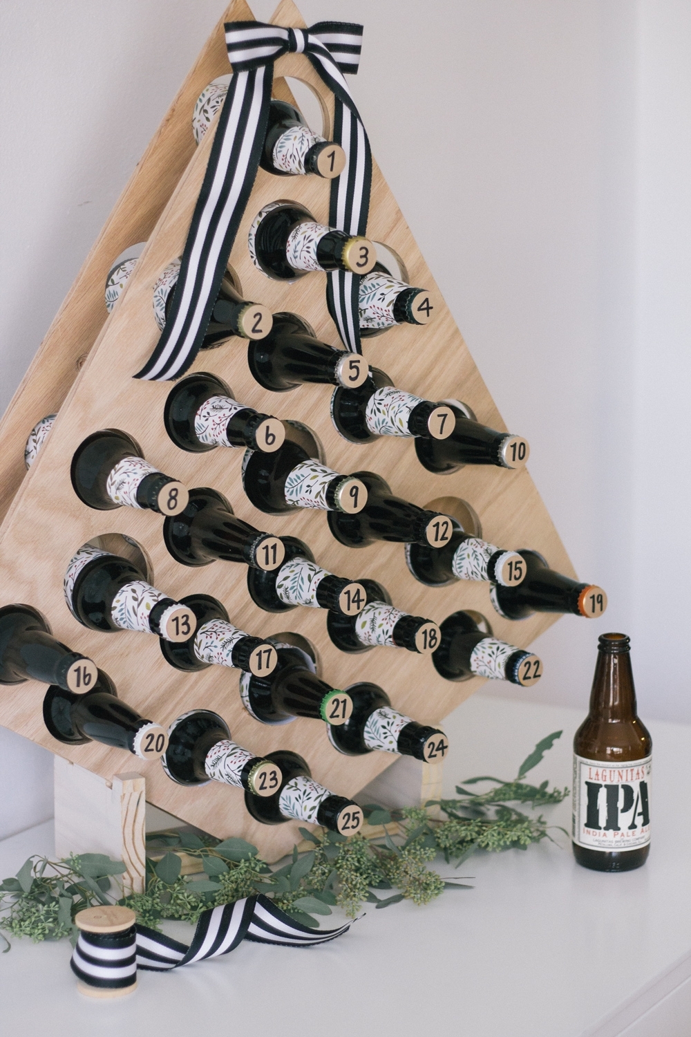 Craft Beer Advent Calendar - Chinchilly &amp; Co for Create An Advent Calender Wooden