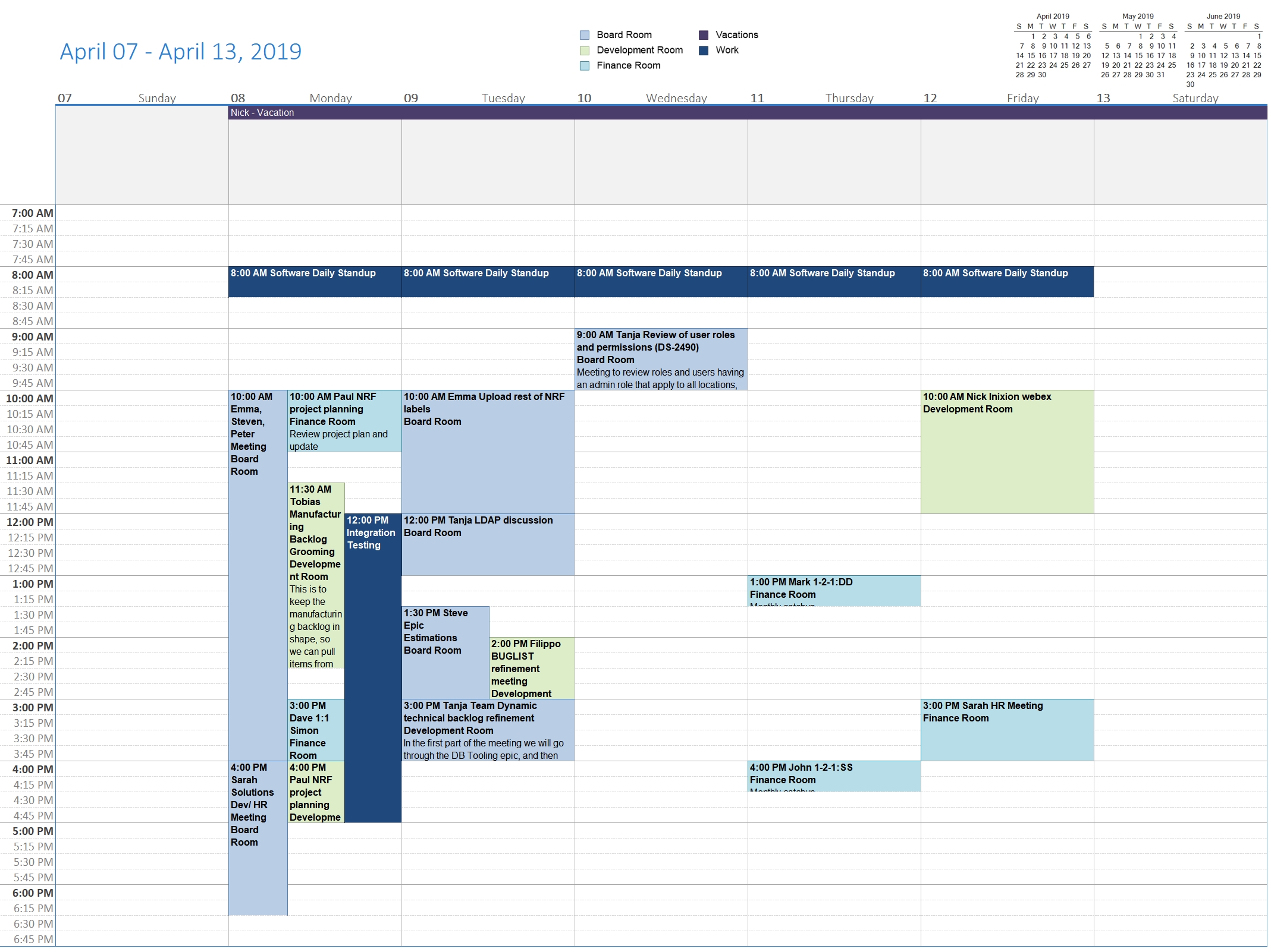 Customize And Print Calendar Templates In Excel And Word with regard to Weekly Calendar With Quarter Time Slots