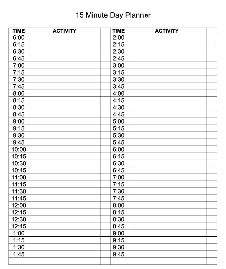 Daily Calendar Template Editable Planner | Printable Templates with regard to Blank 30 Day Calendar Template