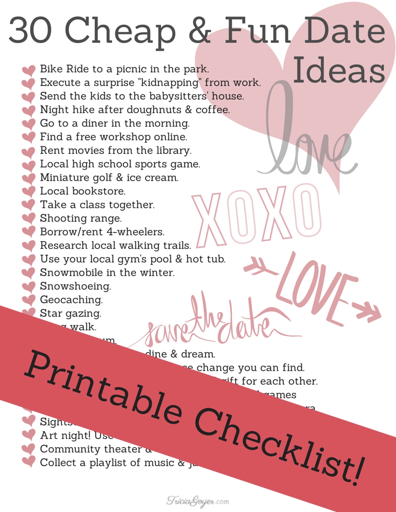 Date Night Coupons Ideas / Coupons 30 Off throughout Planning Date Night Checklist Template