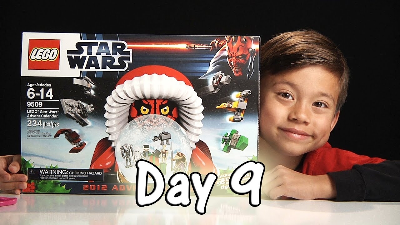 Day 9 Lego Star Wars Advent Calendar Review Set 9509 - 2012 - Stop inside Star Wars Lego Sets Codes