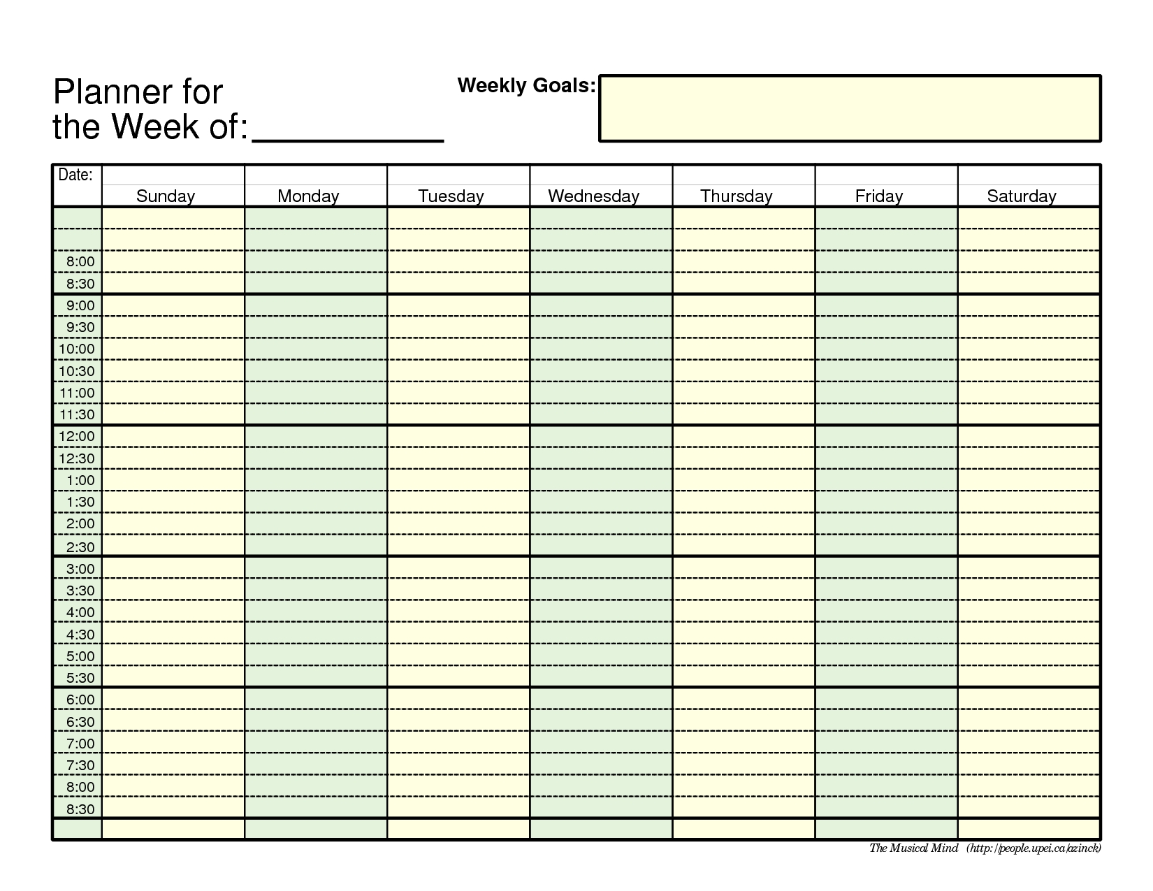 Day Planner Template - Beepmunk intended for 24 Hour Daily Agenda Printable