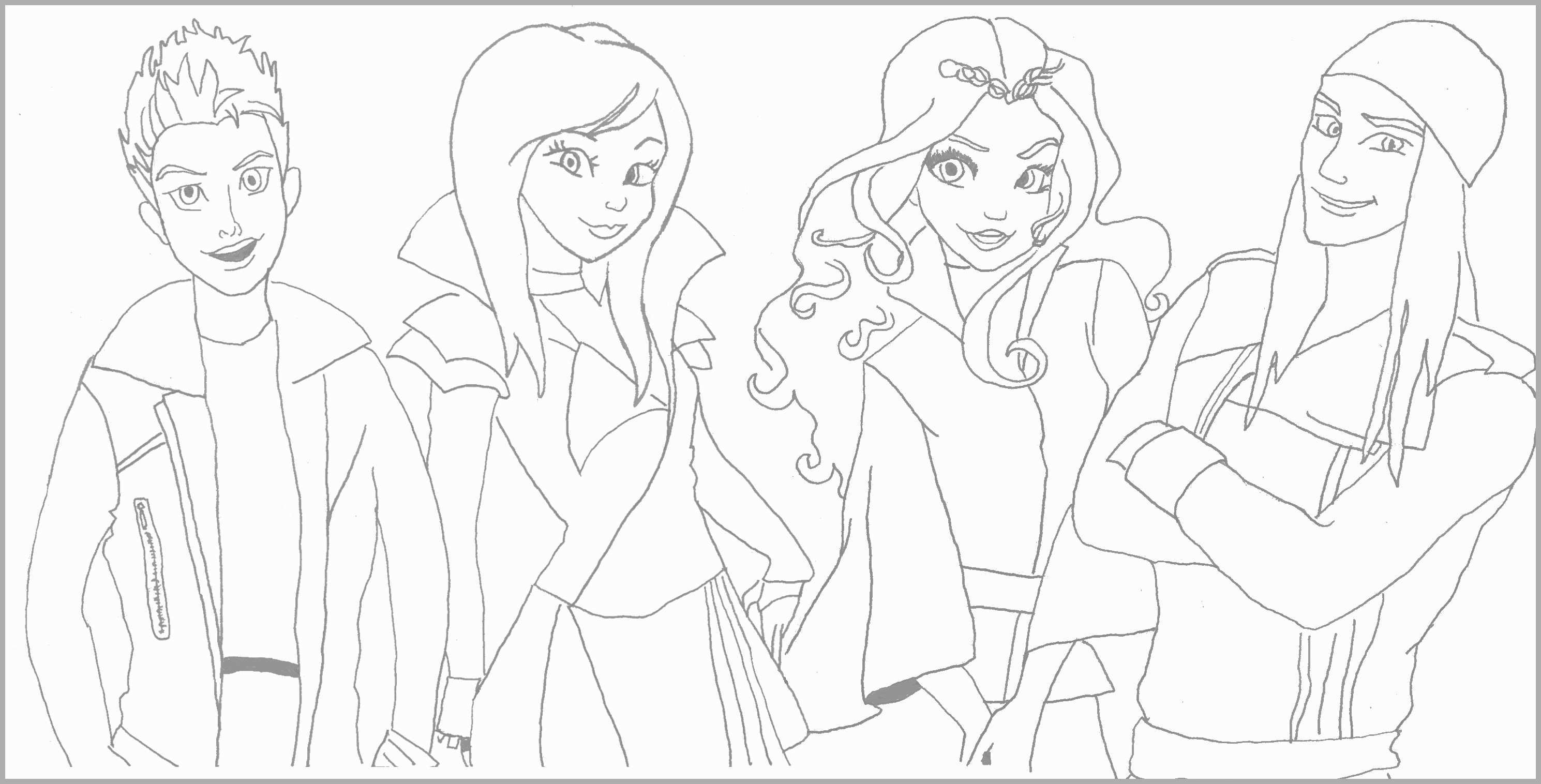 Descendants Coloring Pages Mal 2 And Printable Des Evie. Disney with regard to Free Printables Of Descesdants 2