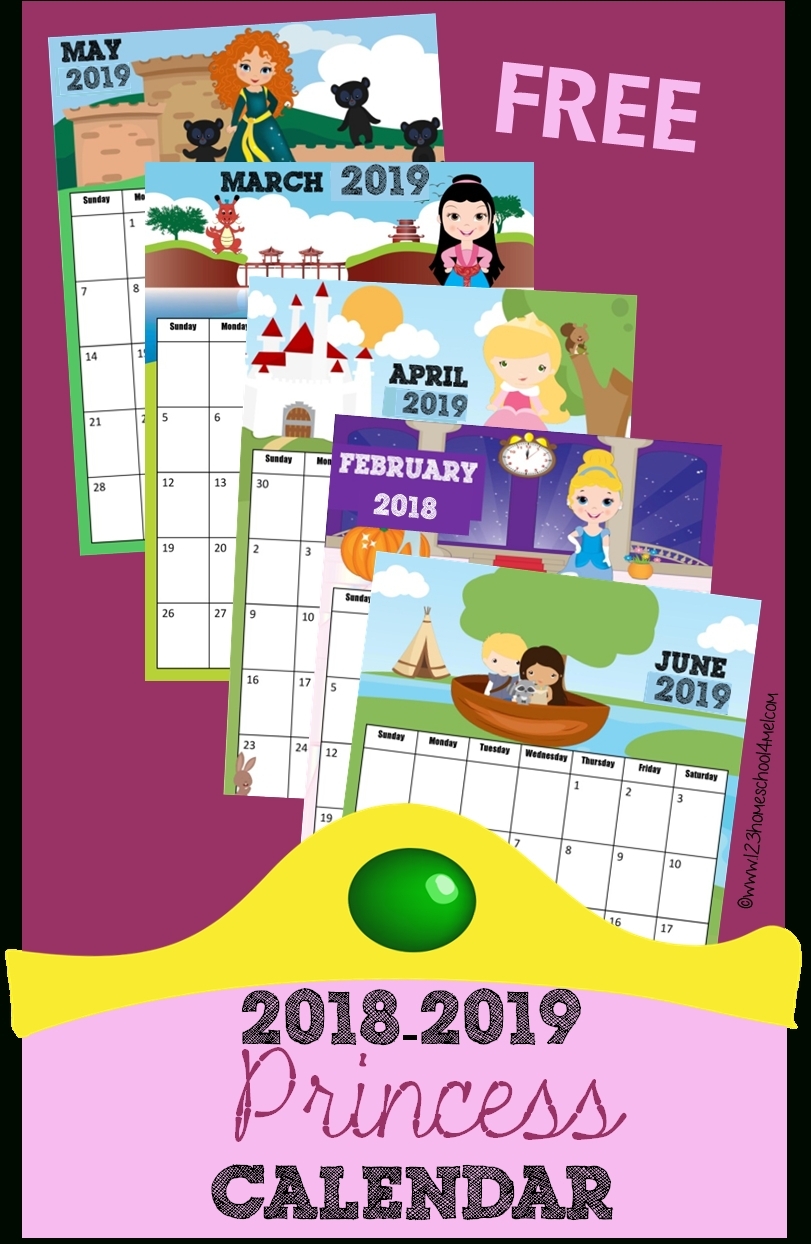 Disney Free Printable Monthly Calendar | Template Calendar Printable for Disney Free Printable Monthly Calendar
