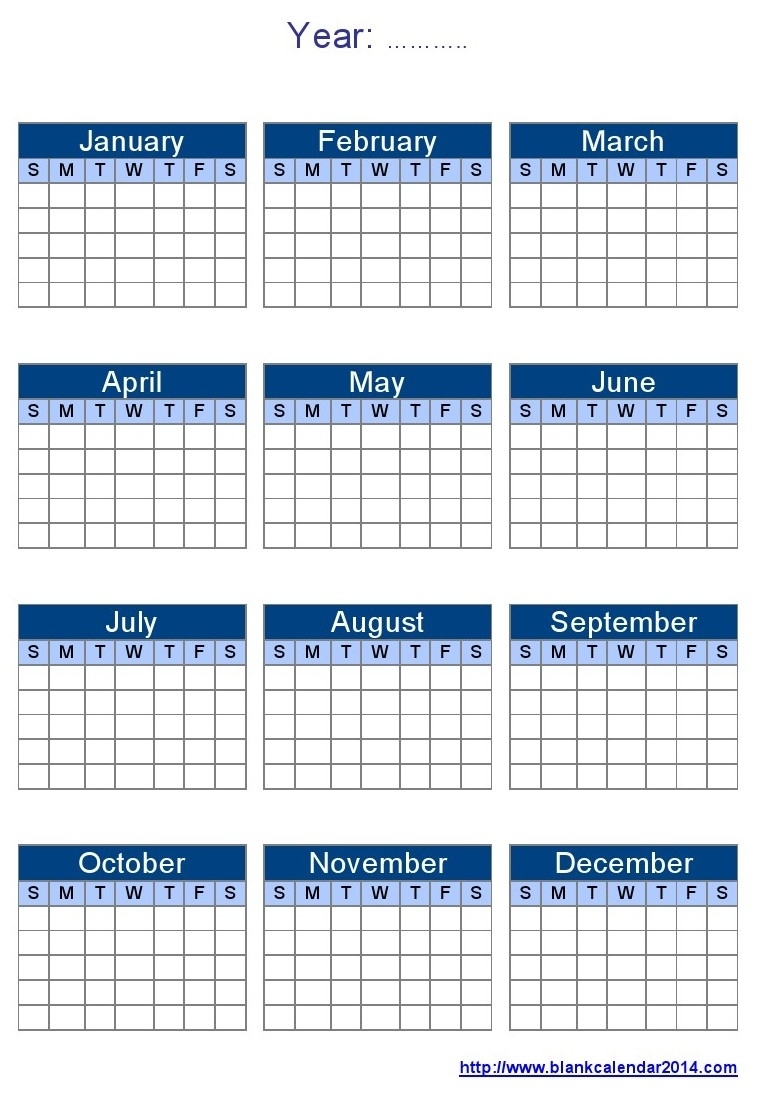 How To Set Up A Yearly Calendar In Excel