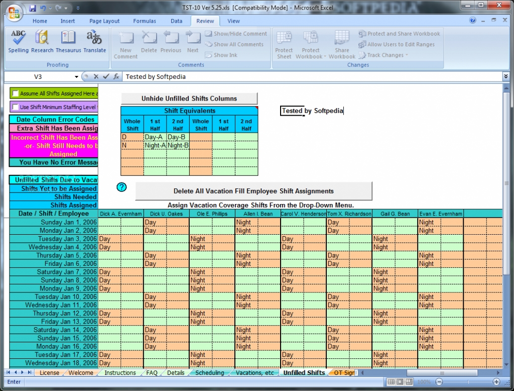 Scheduling Forms Printable Printable Forms Free Online