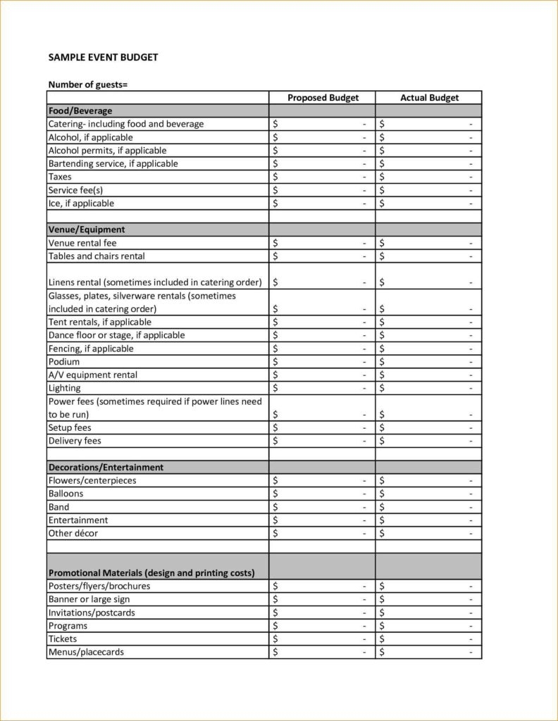 Event Planning Budget Template Plan Free Planner Excel regarding Run Of Event Event Plan Template In Excel