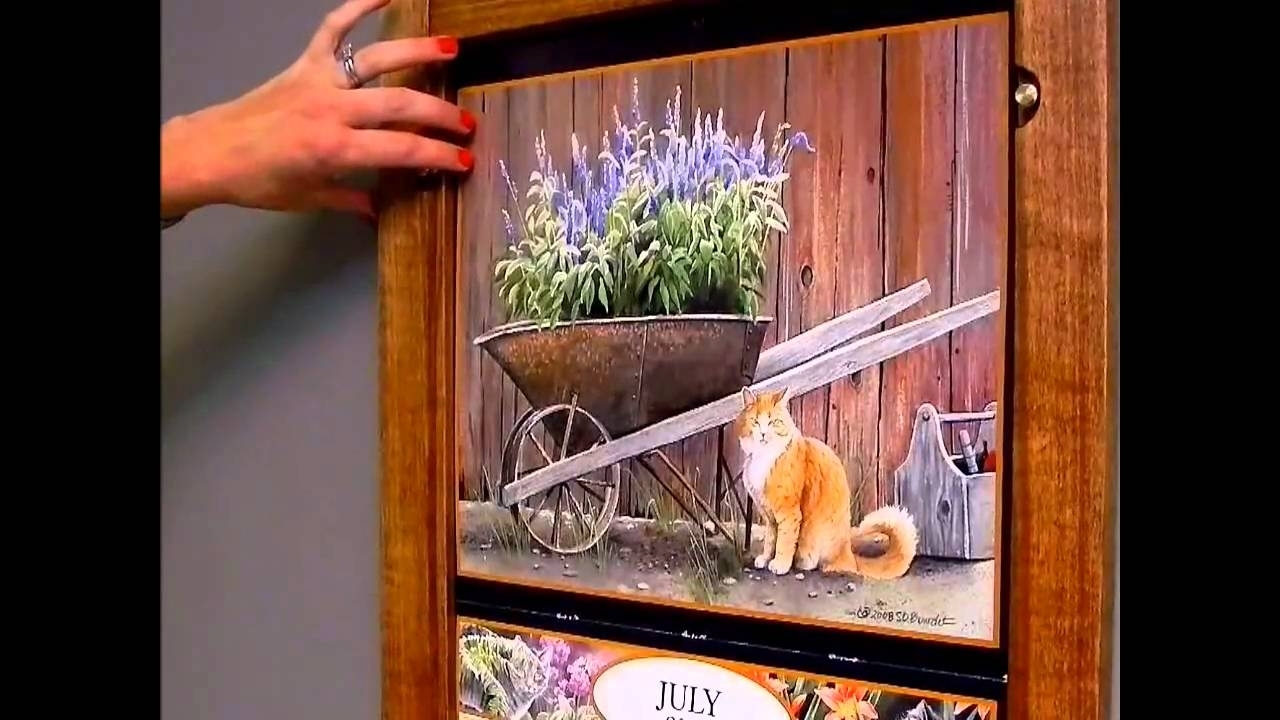 Fabulous Picture Frame Calendar @vg09 – Roccommunity with regard to Wall Calendar Frames And Holders