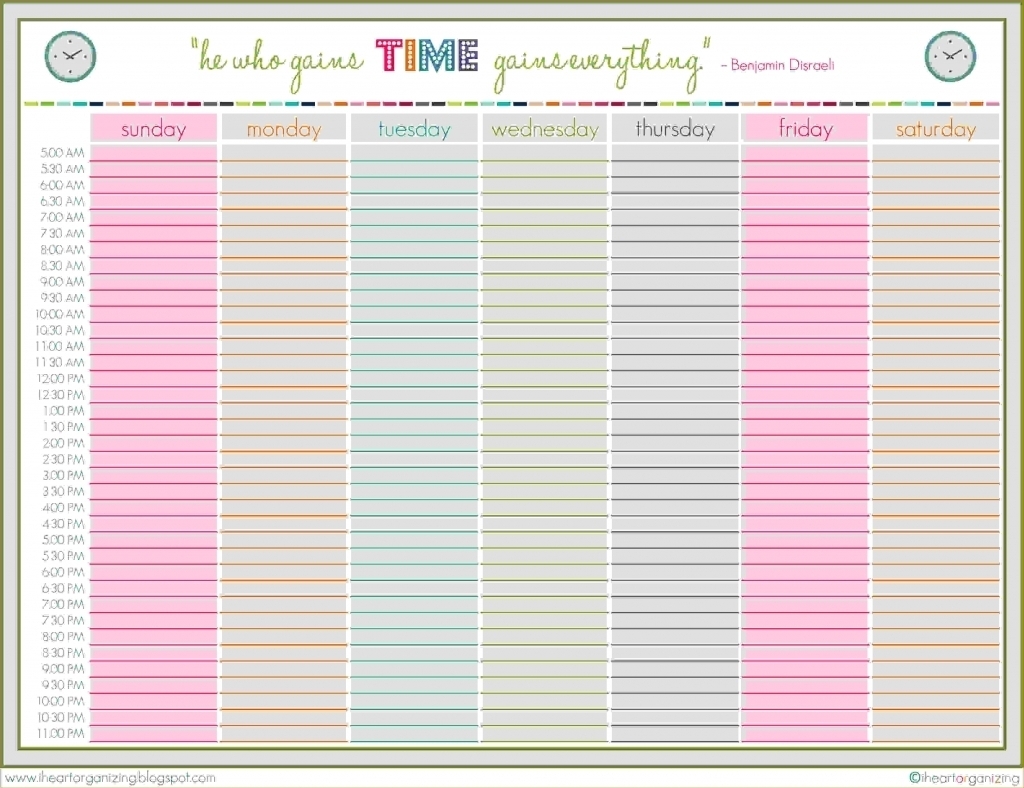 9 Best Weekly Planner Printable Printableecom 9 Best Weekly Planner 