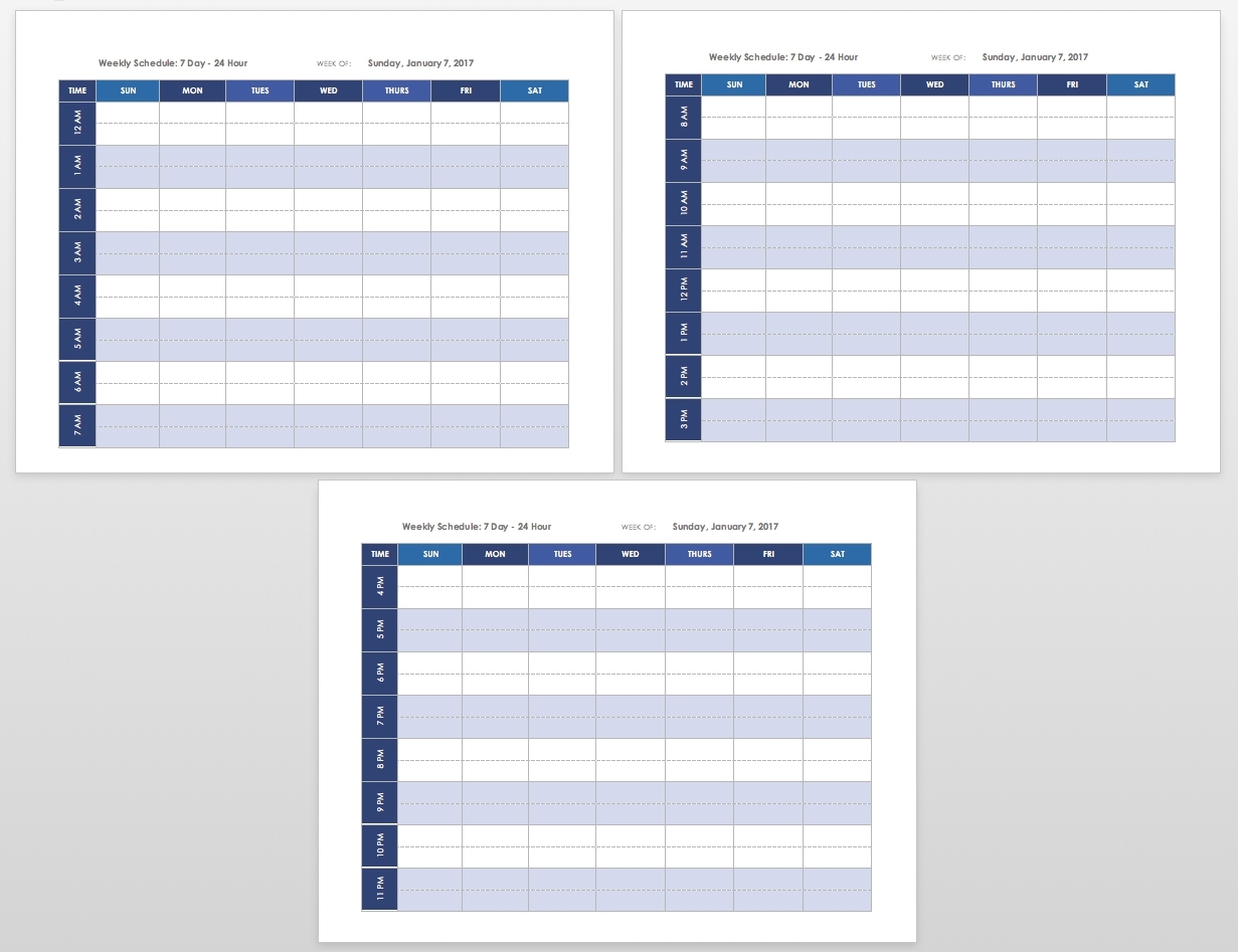 Free Blank Calendar Templates - Smartsheet for Empty Appointment Calendar One Month