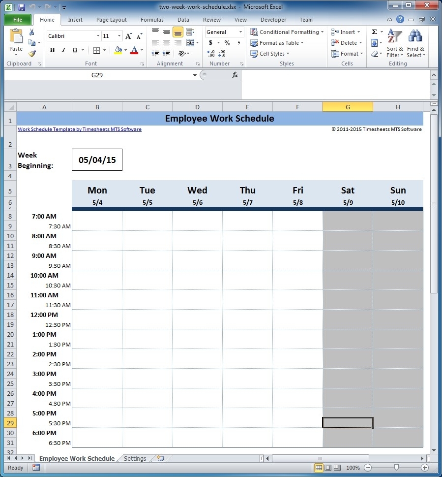 blank weekly ampm schedule template calendar