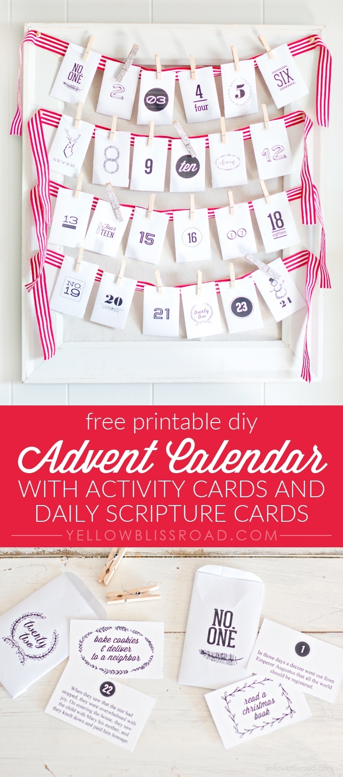 Free Printable Advent Calendar With Activity Ideas (Diy) inside Advent Calendar Gifts With Verses