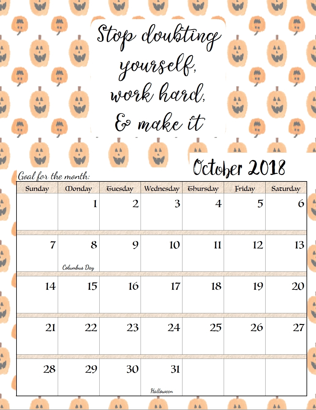 Free Printable Blank Calendar Template | Template Calendar Printable intended for Holiday Themed Cupcake Templates For Calendar