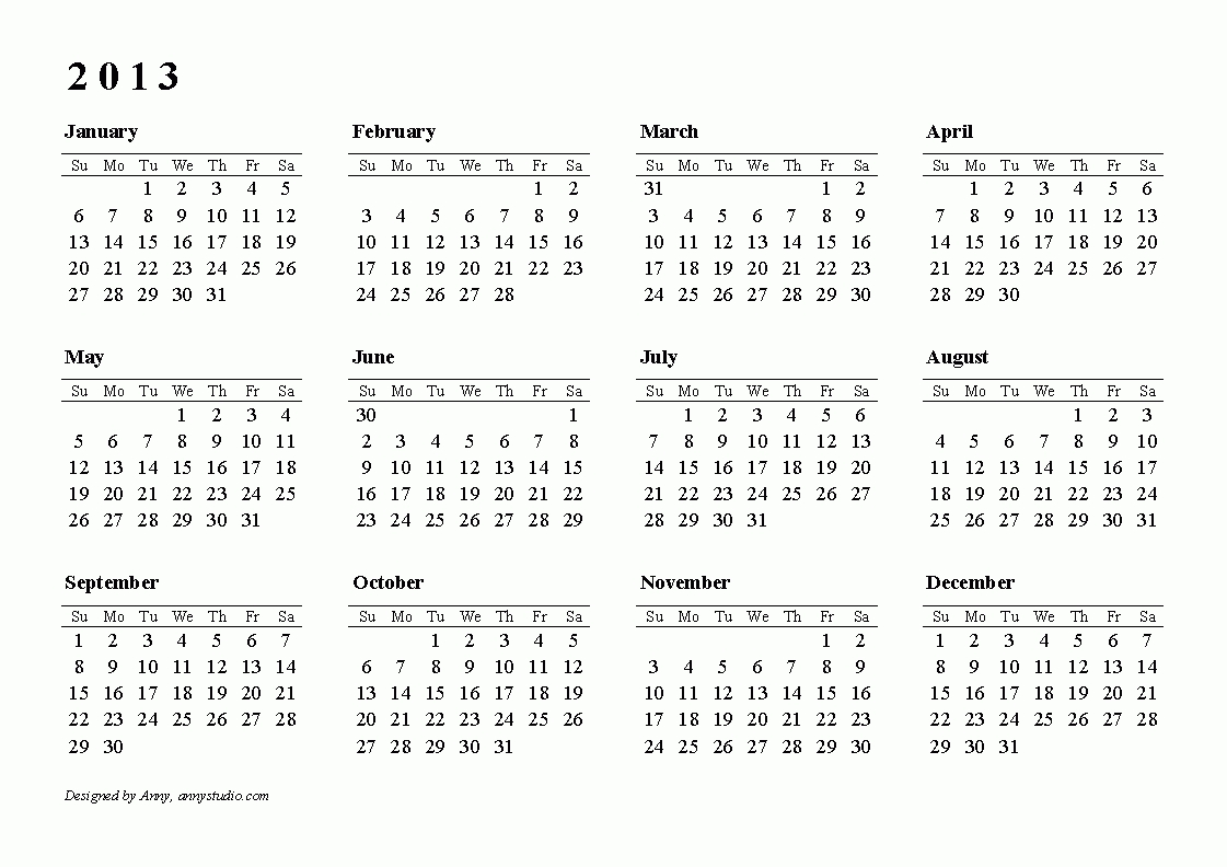 Free Printable Calendars And Planners 2019, 2020, 2021 with regard to Monthly Calendar Template A3 Landscape