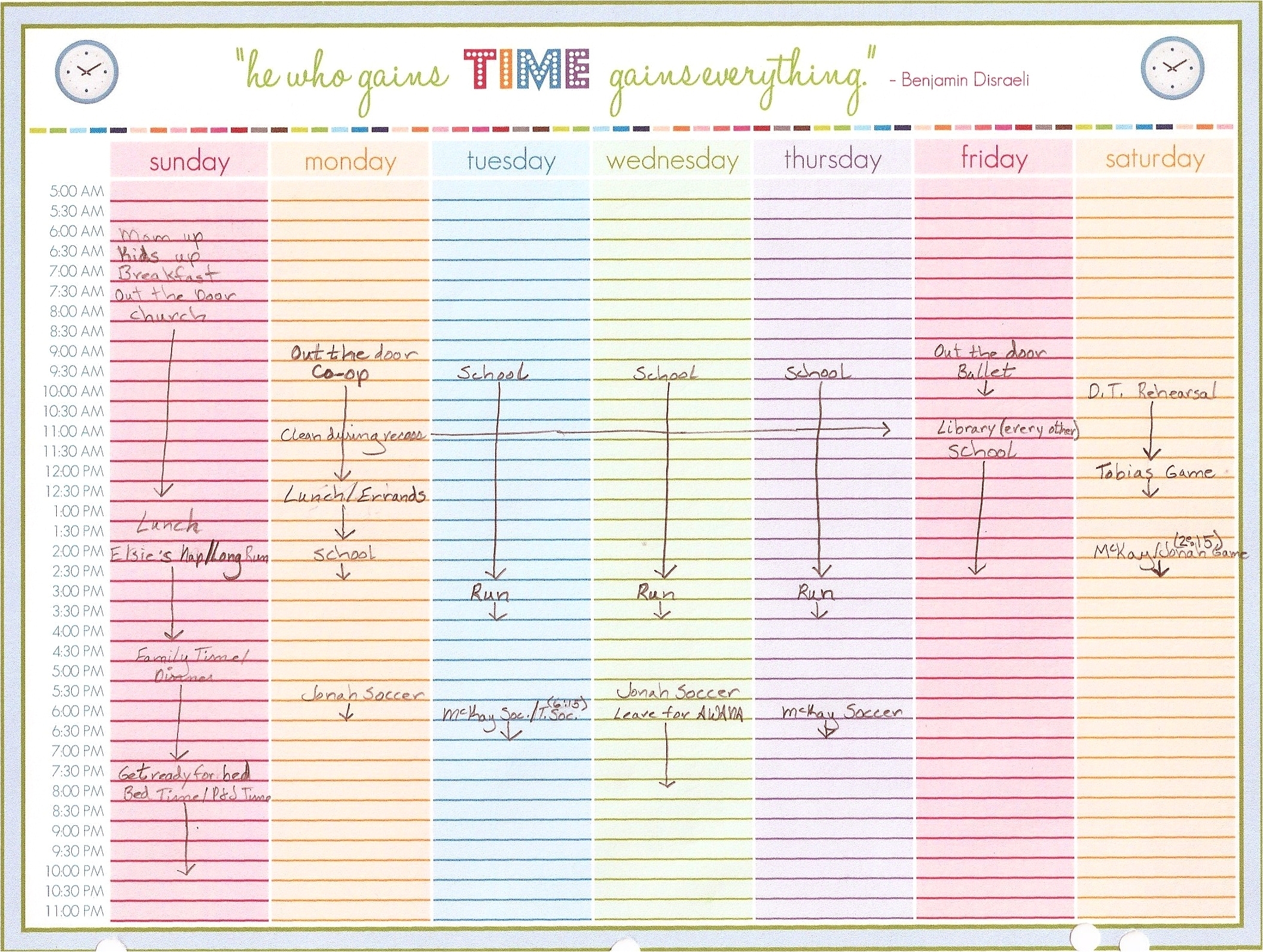 Free Weekly Calendar Weekly Calendar With Time Slots Template Weekly within Calendar Weekly With Time Slots