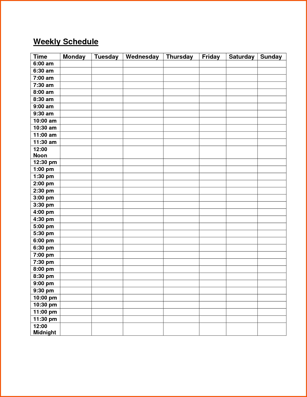 printable blank hourly income worksheet calendar inspiration design