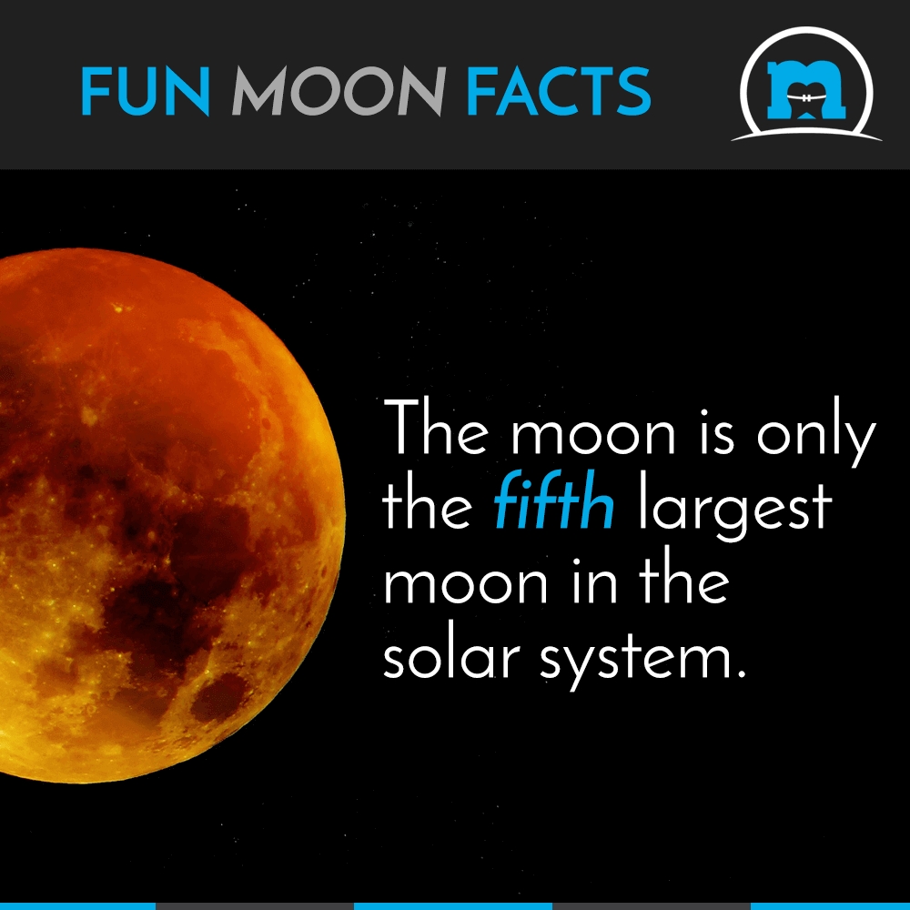 Fun Moon Facts: The Moon Is Only The Fifth Largest In The Solar with Moon Pictures Moon Related Pictures