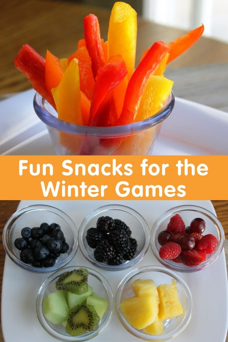 Fun Snacks For The Winter Games, Winter Olympics Snack Ideas with Fun Snack Ideas For Meetings