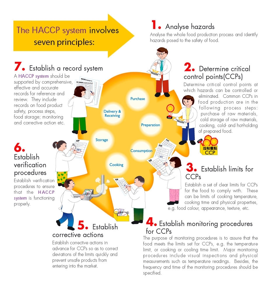 Haccp Food Safety Management Systems | Iso Consultancy &amp; Training with regard to Visual Management Ccp In Production Area