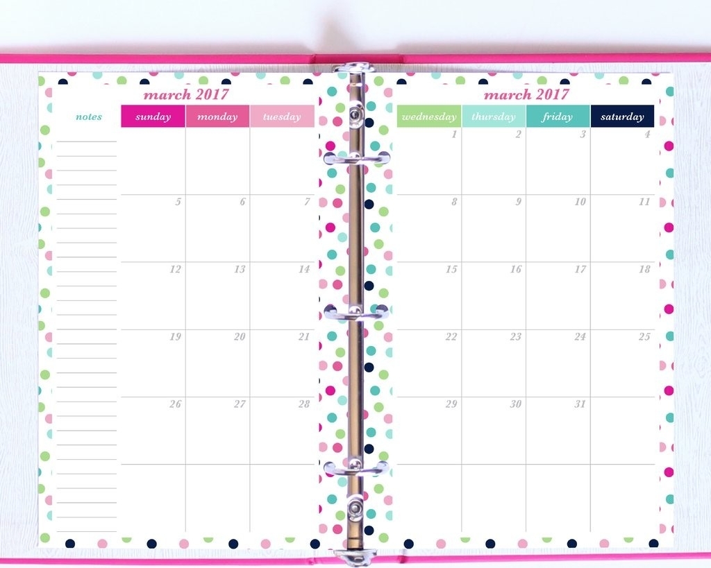 Half Page Planner Printables Free Printable Monthly Calendar 20 2 for Half Page Monthly Calendar Printable